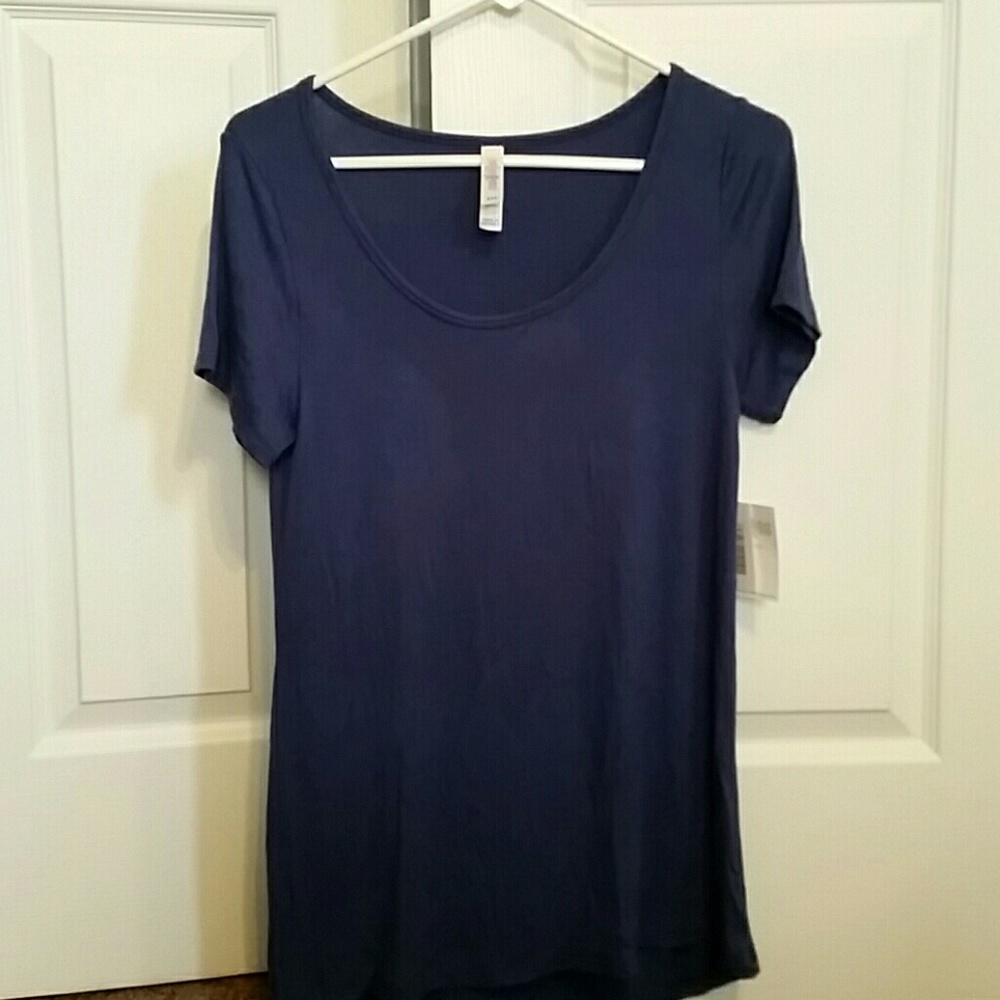 LulaRoe juniors tunic short sleeve top